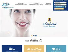 Tablet Screenshot of itelis.fr
